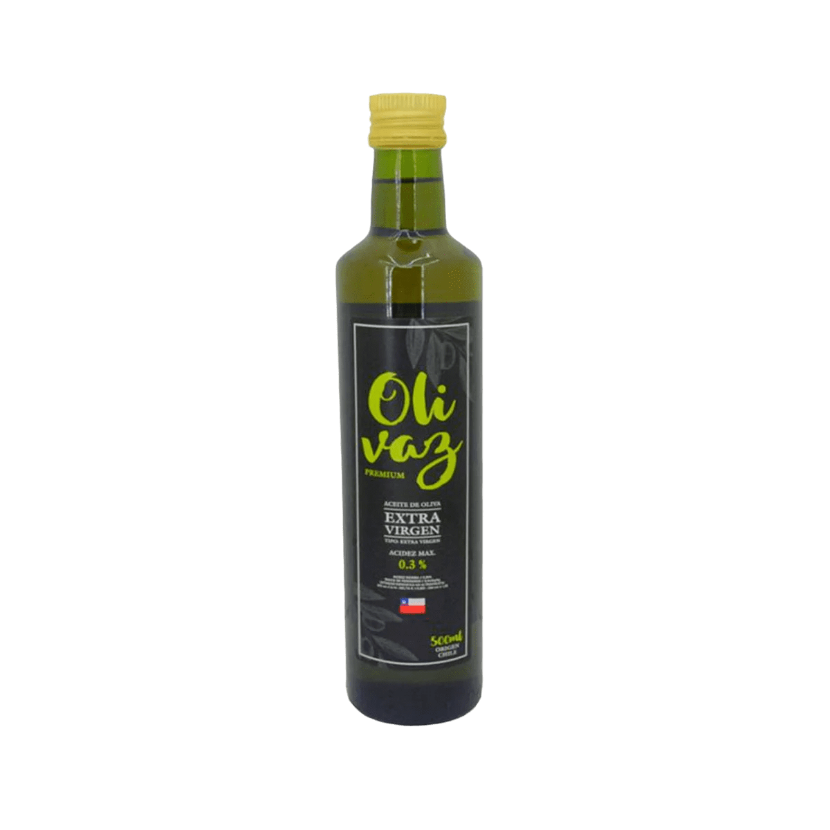Aceite de Oliva Extra Virgen 500mL (Acidez 2%) – Olivaz